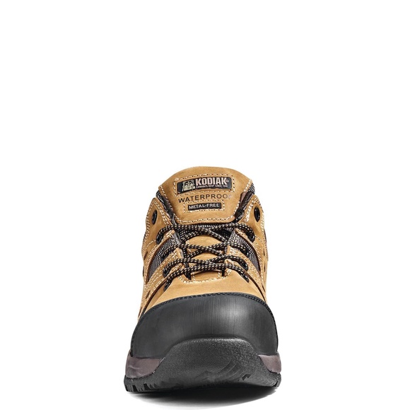 MEN'S KODIAK TRAIL WATERPROOF COMPOSITE TOE HIKER SAFETY WORK SHOE SIZE 9W WIDE - Picture 6 of 8